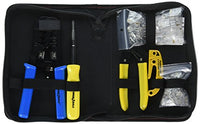 Platinum Tools 90109 All-In-One Modular Plug Tool Kit, w/Zip Case. Box.