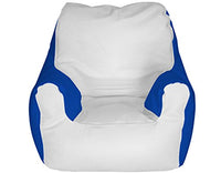 Medium Armchair Beanbag (Medium, Multi) (White/Royal, Medium)