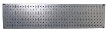 Load image into Gallery viewer, Wall Control Narrow Pegboard 8in x 32in Galvanized Metal Pegboard Runner Tool Board
