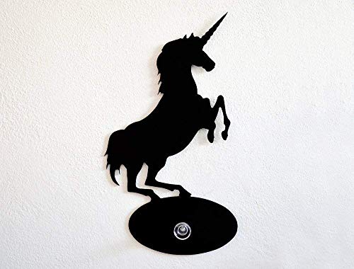 Unicorn Standing Silhouette-Wall Hook/Coat Hook/Key Hanger