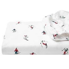 Load image into Gallery viewer, Eddie Bauer - Flannel Collection - 100% Premium High Quality Cotton Bedding Sheet Set, Pre-Shrunk &amp; Brushed For Extra Softness, Comfort, and Cozy Feel, Queen, Ski Slope
