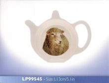 Load image into Gallery viewer, Sheep Design Melamine Tea Bag Tidy
