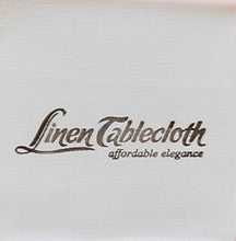 Load image into Gallery viewer, LinenTablecloth 70 x 120-Inch Rectangular Polyester Tablecloth White
