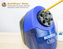 Load image into Gallery viewer, Bostitch QuietSharp 6 Heavy Duty Classroom Electric Pencil Sharpener, 6-Holes, Blue (EPS10HC)
