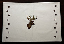 Load image into Gallery viewer, Deer Placemats in Cotton, Set of 4 Pieces
