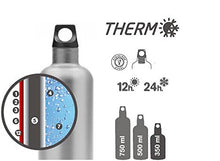 Load image into Gallery viewer, Laken Thermo Futura Vacuum Insulated Stainless Steel Water Bottle Narrow Mout.
