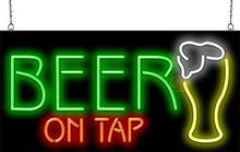 Load image into Gallery viewer, Beer On Tap Neon Sign
