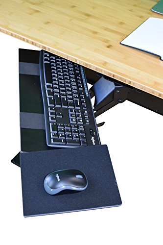 KT1 Ergonomic Under-Desk Computer Keyboard Tray. Adjustable height ang –  HomeLoft - Europe