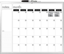 Load image into Gallery viewer, The Board Dudes Dry Erase Calendar Aluminium Frame 20x16
