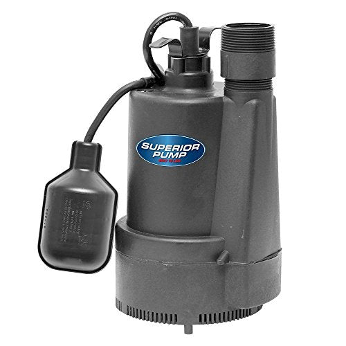 1/3 HP Sump Pump with Tethered Float Switch
