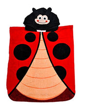 Load image into Gallery viewer, ROYAL WEAR Kids Ladybug Hooded Bath Towel 20X24
