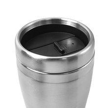 Load image into Gallery viewer, Mercury Silver Stainless Steel Travel Mug
