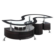 Load image into Gallery viewer, Coaster 720218-CO Coffee Table with Stools, in Cappuccino.
