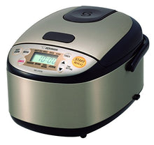 Load image into Gallery viewer, Zojirushi NS-LHC05 Micom Rice Cooker &amp; Warmer, Stainless Dark Brown
