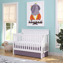 Load image into Gallery viewer, Child Craft Sheldon 4-in-1 Convertible Crib, Matte White
