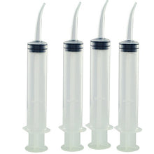Load image into Gallery viewer, Denshine 4 PACK Disposable Dental Irrigation Syringe With Curved Tip 12CC
