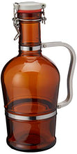 Load image into Gallery viewer, 2 Liter Growler with Metal Handle- Amber

