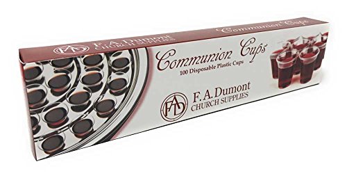 Disposable Communion Cups - Box of 100, 1-3/8