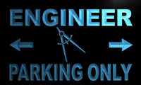 Engineer Parking Only LED Sign Neon Light Sign Display m301-b(c)