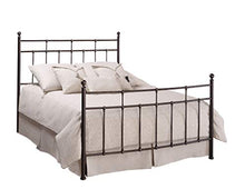 Load image into Gallery viewer, Hillsdale Furniture Providence Bed Set with Rails, Full, Antique Bronze
