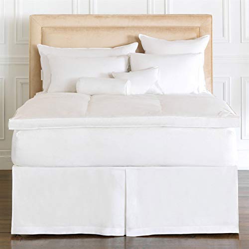 Alexander Comforts Manchester Gussetted White Goose Down Featherbed Full