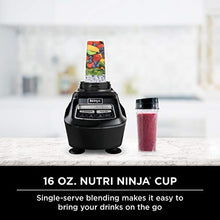 Load image into Gallery viewer, Ninja BL770 Mega Kitchen System, 1500W, 4 Functions for Smoothies, Processing, Dough, Drinks &amp; More, with 72-oz.* Blender Pitcher, 64-oz. Processor Bowl, (2) 16-oz. To-Go Cups &amp; (2) Lids, Black
