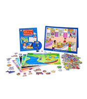 Super Duper Publications | Magnetic Adventure Stories Match-Up Barrier Game | Vocabulary, Basic Concepts, Following Directions, Reasoning, Listening, Categories, & Rhyming | Educational Resource