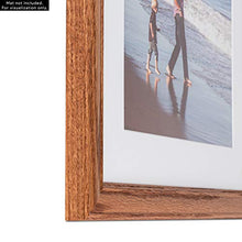 Load image into Gallery viewer, ArtToFrames 8x10 Inch Brown Picture Frame, This 1.25&quot; Custom Wood Poster Frame is Honey Stain on Solid Red Oak, for Your Art or Photos - Comes with Regular Glass, WOM0066-59504-YHNY-8x10
