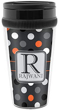 Load image into Gallery viewer, Gray Dots Acrylic Travel Mug without Handle (Personalized)
