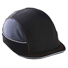 Load image into Gallery viewer, Safety Bump Cap, Baseball Hat Style, Comfortable Head Protection, Micro Brim, Skullerz 8950,Black
