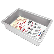 Load image into Gallery viewer, Fat Daddio&#39;s POB-9132 Sheet Cake Pan, 9 x 13 x 2 Inch, Silver

