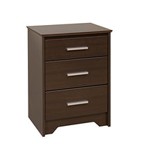 Load image into Gallery viewer, Espresso Coal Harbor 3 Drawer Tall Nightstand
