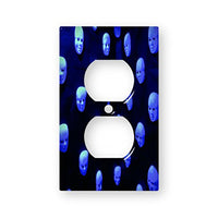 Faces Freaky - AC Outlet Decor Wall Plate Cover Metal