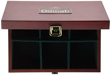 Load image into Gallery viewer, Dilmah | Luxury Wooden Tea Presenter and display | Tea Chest for total of 60 tea bags | Gourmet 6 slot tea Server | Teas not included | Tea Chest Only
