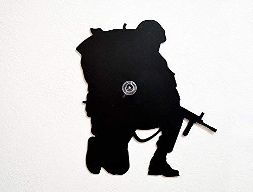 US Army Soldier Silhouette-Wall Hook/Coat Hook/Key Hanger