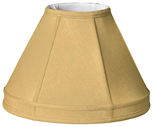 Royal Designs Empire Gallery Basic Lamp Shade, Antique Gold, 8 x 18 x 12.25