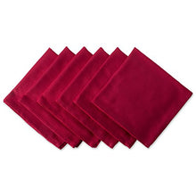 Load image into Gallery viewer, DII Oversized 20x20&quot; Cotton Napkin, Pack of 6, Variegated Tango Red - Perfect for Fall, Thanksgiving, Brunch, Christmas, Dinner Parties or Everyday Use
