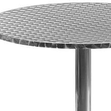 Load image into Gallery viewer, Flash Furniture 27.5&#39;&#39; Round Aluminum Indoor-Outdoor Table with Base
