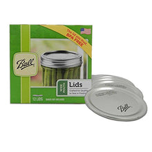 Load image into Gallery viewer, Ball Wide Mouth Lids 3 Dozen or a Total of 36 Canning Preserving Wide Lids, Lids Only No Bands or Rings With this Offer
