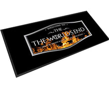 Load image into Gallery viewer, Artylicious The Worlds End bar Pub mat Runner Counter mat
