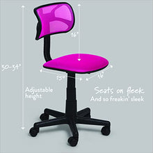 Load image into Gallery viewer, Urban Shop Swivel Mesh Task Chair, Pink
