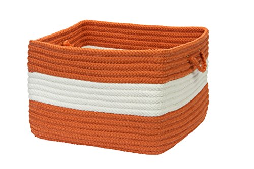 Colonial Mills Rope Walk Utility Basket, 14 by 10-Inch, Rust