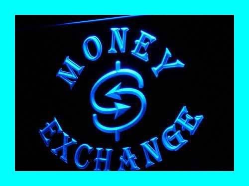 Money Exchange Change LED Sign Neon Light Sign Display i250-b(c)