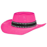 Western Cowboy Party Hat, Pink