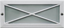 Load image into Gallery viewer, Dabmar Lighting LV635-W&quot;x&quot; Cover 2-20W 12V Step Light, White Finish

