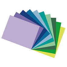 Load image into Gallery viewer, Tru-Ray Heavyweight Construction Paper, Cool Assorted Colors, 9&quot; x 12&quot;, 50 Sheets
