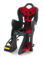 Bellelli B-One Baby Carrier Child Bike Seat - Standard Multifix, Dark Grey - 50lbs.