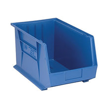 Load image into Gallery viewer, Quantum QUS260BL Ultra Stack and Hang Bin, 18&quot; Length x 11&quot; Width x 10&quot; Height, Blue, Pack of 4
