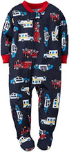 Load image into Gallery viewer, Carter&#39;s Boys&#39; Blanket Sleeper (18M, Rescue Vehicles)
