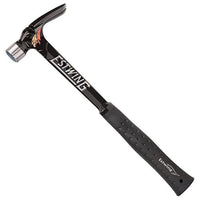 Estwing Ultra Series Hammer - 15 oz Rip Claw Framer with Milled Face & Shock Reduction Grip - EB-15SM